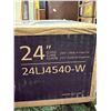 Image 2 : 24in LG White LED TV in box 24LJ4540-W