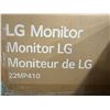 Image 2 : 2pc 21.5in LG Black Monitor in box 22MP410