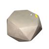 Image 2 : The Living Lab Modern Geometric Faceted Concrete Coffee Table Outdoor Accent Stool - approx. 31in x 