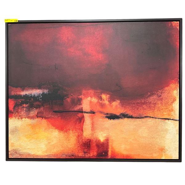 The Living Lab "Thalia Street" 40x50in Abstract painting on canvas - RV $729