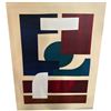 Image 2 : Set of 2 The Living Lab Structural Shapes print on canvas - approx. 30x40in - RV $1,458