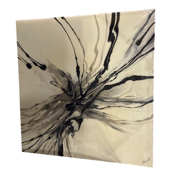 The Living Lab Stamen Art on canvas - approx. 40x40in RV $379