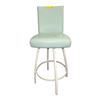 Image 1 : The Living Lab Nicholas Bar Stool with white metal legs - RV $659