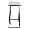 Image 2 : The Living Lab Palmo Counter Stool with black metal legs - RV $409