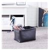 Image 2 : BNIB - 1 box of Amazon Basics Black and 1 box of Gold storage bins - 2pc in a box