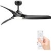 Image 1 : BNIB - Tavzake 56in Ceiling Fan with Light & Remote