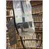 Image 3 : Gabby Ellington Layered Woven Chandelier Ceiling Fixture - approx. 28in H