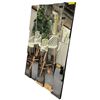 Image 1 : Modern Overlapping Block Statement Mirror - approx. 40in x 60in