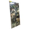 Image 1 : Contemporary Metallic Pattern Statement Mirror - 45in x 20in