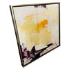 Image 1 : Framed Over the Horizon Abstract Canvas Wall Art - approx. 32in x 32in