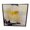 Image 2 : Framed Over the Horizon Abstract Canvas Wall Art - approx. 32in x 32in