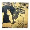 Image 2 : Don Quixote Vintage Style Canvas Wall Art - approx. 37 1/2in x 38in