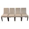 Image 1 : Set of 4 Urban Barn Upholstered Parsons Dining Chairs