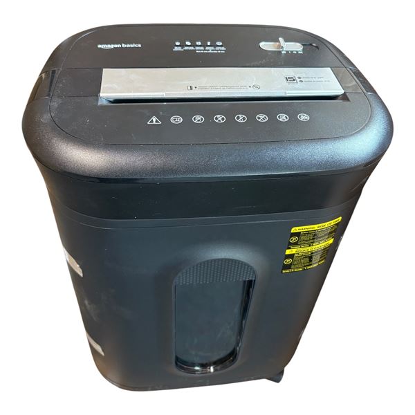 BNIB - Amazon Basics 15-Sheet Cross-Cut Paper/CD/Credit Card Shredder