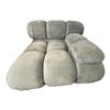 Image 1 : Rove Concepts - Belia Collection Modular Velvet Corner Sofa Section - approx. 38in x 38in (new open 