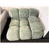 Image 3 : Rove Concepts - Belia Collection Modular Velvet Corner Sofa Section - approx. 38in x 38in (new open 