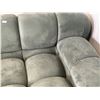Image 4 : Rove Concepts - Belia Collection Modular Velvet Corner Sofa Section - approx. 38in x 38in (new open 
