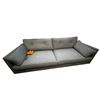 Image 1 : Article Anton 82in Sofa - Twilight Blue (one leg missing screw)