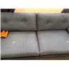 Image 5 : Article Anton 82in Sofa - Twilight Blue (one leg missing screw)