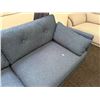 Image 6 : Article Anton 82in Sofa - Twilight Blue (one leg missing screw)