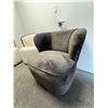 Image 2 : Plush Velvet Wrap-Around Low-Profile Accent Chair - approx. 29in
