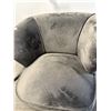 Image 4 : Plush Velvet Wrap-Around Low-Profile Accent Chair - approx. 29in