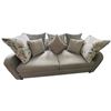 Image 1 : 3 Seater 76in Arezzo Teal Fabric Sofa (new open box) - RV $1,795