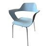 Image 1 : Set of 4 Modern Molded Resin Armchair Light Blue