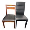 Image 2 : 2pc assorted dining chairs