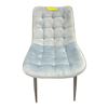 Image 2 : Modern Tufted Velvet Dining Chair
