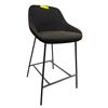 Image 1 : Moe's Modern Upholstered Fabric Counter Stool