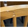 Image 3 : Set of 3 Article Modern Spindle Back Oak Dining Chairs