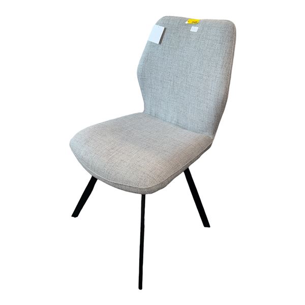 Pink City Imports Modern Textured Fabric Dining Chair