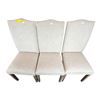 Image 3 : Set of 6 Pink City Imports Cardiff Modern High Back Textured Fabric Dining Chairs RV $395 each