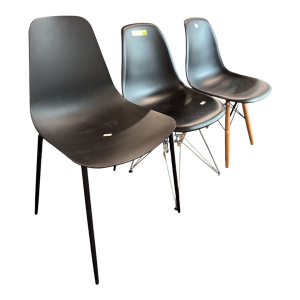 3pc assorted chairs