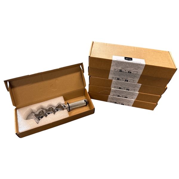 BNIB - Set of 6 - Amazon Basics 4-Piece Adjustable Wrench Set - Chrome Plated (6", 8", 10", 12" Size