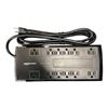 Image 2 : BNIB - Set of 6 - Amazon Basics 12-Outlet Surge Protector, 8-Foot Cord