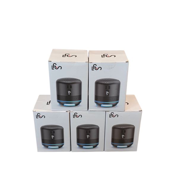 BNIB - 5 PC LFS Portable Wireless Speakers