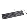 Image 1 : BNIB - 6PC Amazon Basics Matte Black Wire Keyboards, UK QWERTY Layout