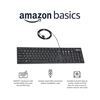 Image 2 : BNIB - 10PC Amazon Basics Matte Black Wire Keyboards, UK QWERTY Layout