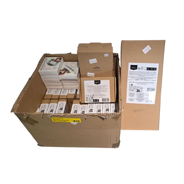 BNIB - Group of assorted Items - Amazon Basics 4-Port USB Car Charger, Multi-use peeler