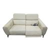 Image 1 : Urban Living Modern Leather Power Reclining Loveseat with adjustable headrest