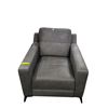 Image 1 : Urban Living Modern Grey Leather Arm Chair