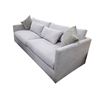 Image 2 : Modern Textured Fabric Sofa - approx. 85in