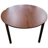 Image 1 : Round Extendable Dining Table (Approx. 48 DIA x 30in H)