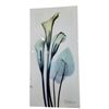 Image 1 : Large Glass Wall Art - Calla Luly X-Ray Print - A Koebni (Approx. 47in H)