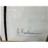 Image 2 : Large Glass Wall Art - Calla Luly X-Ray Print - A Koebni (Approx. 47in H)