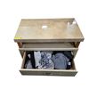 Image 3 : 3-Drawer Dresser with Stone-Look Top (30x19x27)