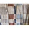 Image 3 : Flat-Weave Kilim-Style Area Rug - Geometric Block Pattern