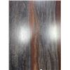 Image 3 : Live-Edge Dining Table with Black X-Frame Metal Legs (71x16x18)